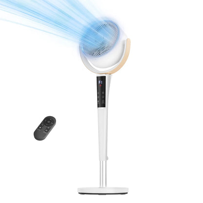 Smart DC Pedestal Fan | 15 Speeds, Remote Control & Ultra-Quiet Cooling